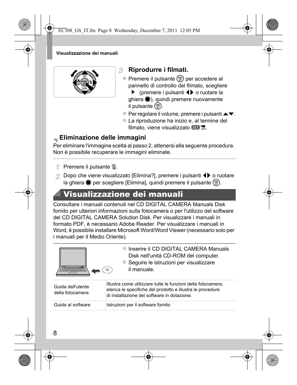 Visualizzazione dei manuali | Canon PowerShot G1 X User Manual | Page 40 / 146