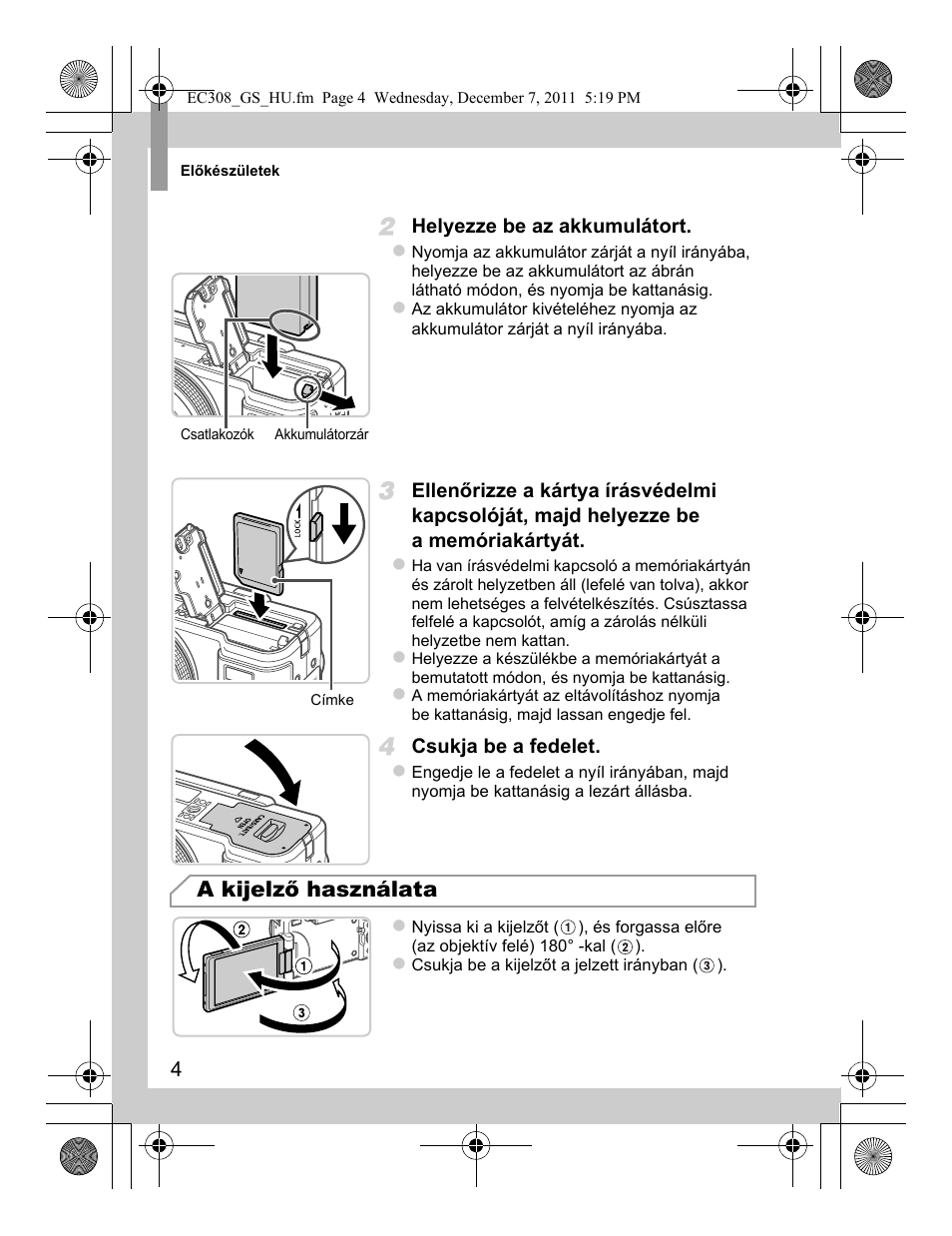 A kijelző használata | Canon PowerShot G1 X User Manual | Page 92 / 146