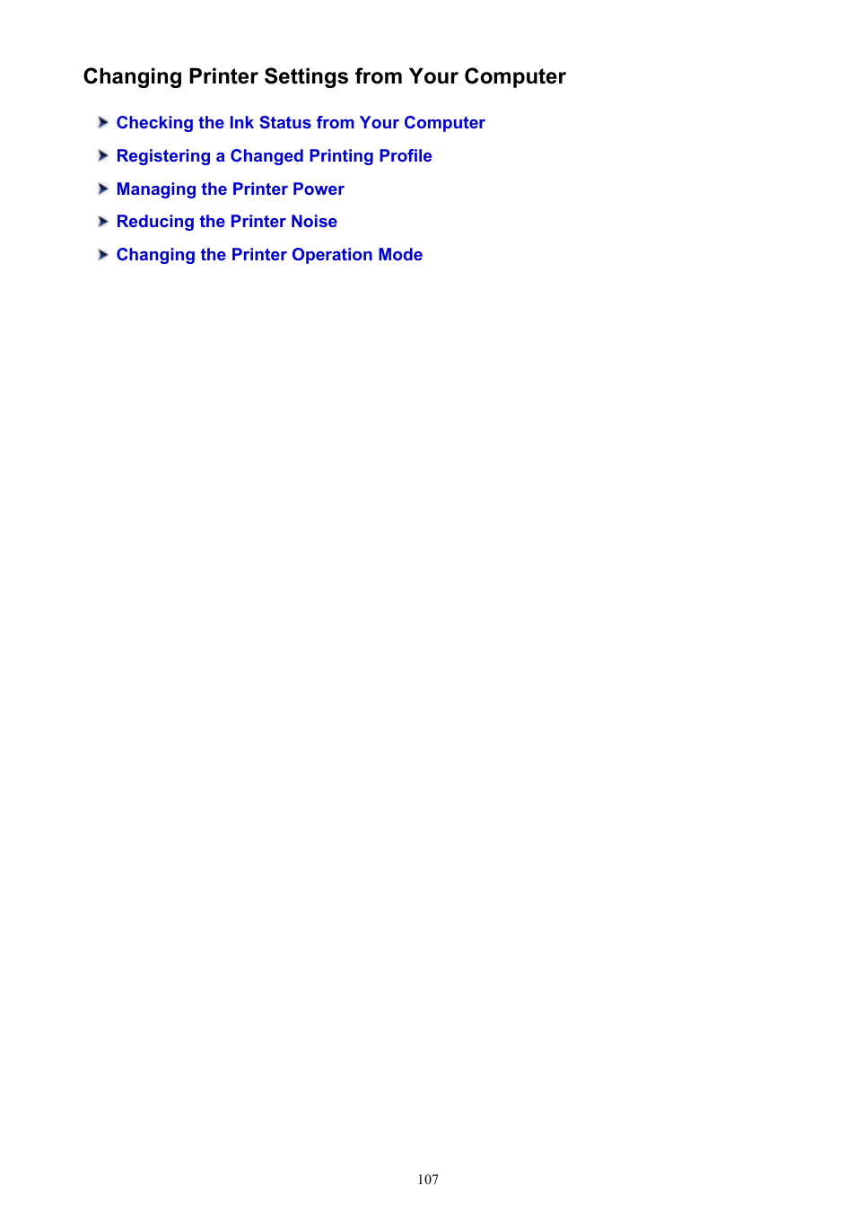 Changing printer settings from your computer | Canon PIXMA iX6850 User Manual | Page 107 / 378