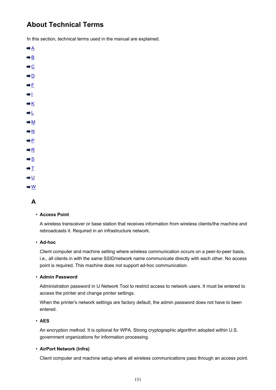 About technical terms | Canon PIXMA iX6850 User Manual | Page 151 / 378