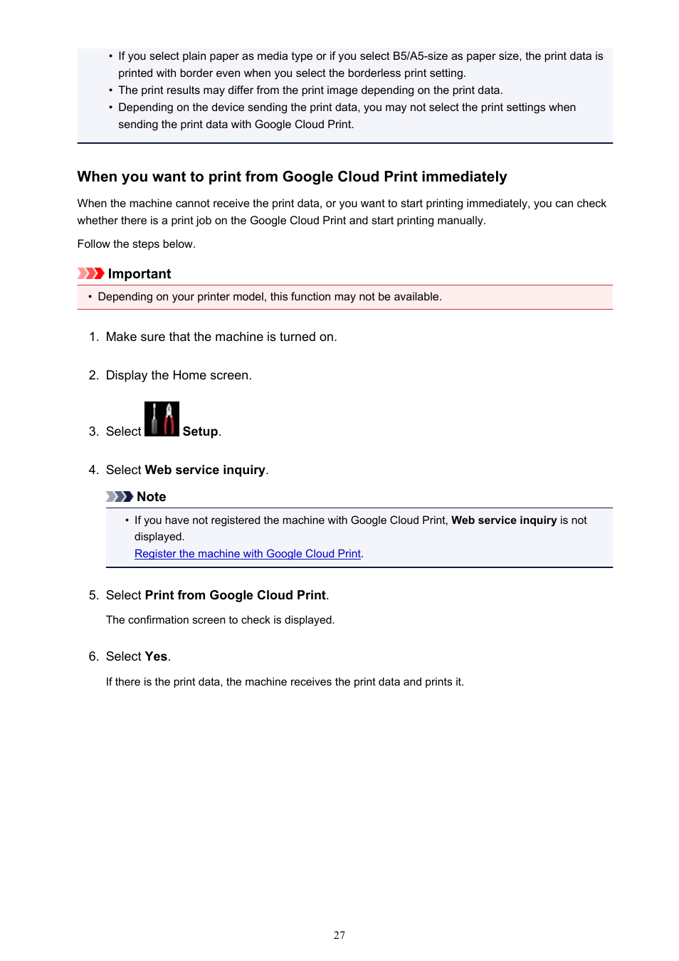 Canon PIXMA iX6850 User Manual | Page 27 / 378