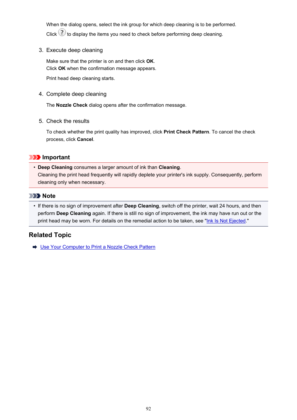 Related topic | Canon PIXMA iX6850 User Manual | Page 92 / 378