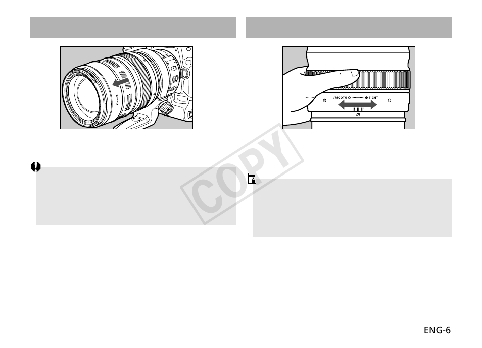 Cop y | Canon EF 28-300mm f3.5-5.6L IS USM User Manual | Page 7 / 16