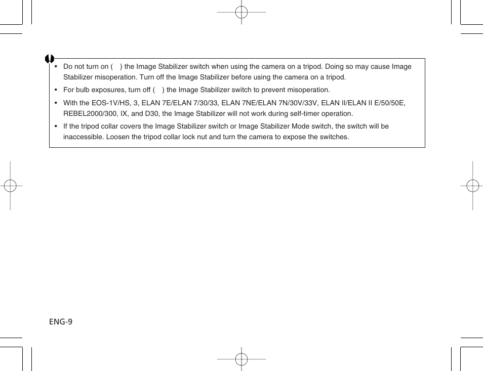 Canon EF 300mm f4L IS USM User Manual | Page 10 / 15