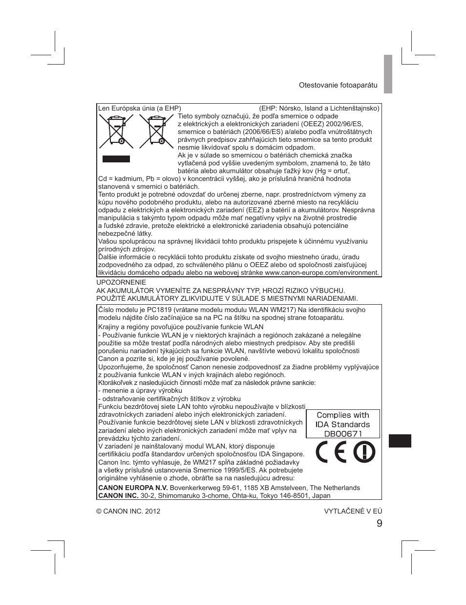 Canon PowerShot S110 User Manual | Page 113 / 148