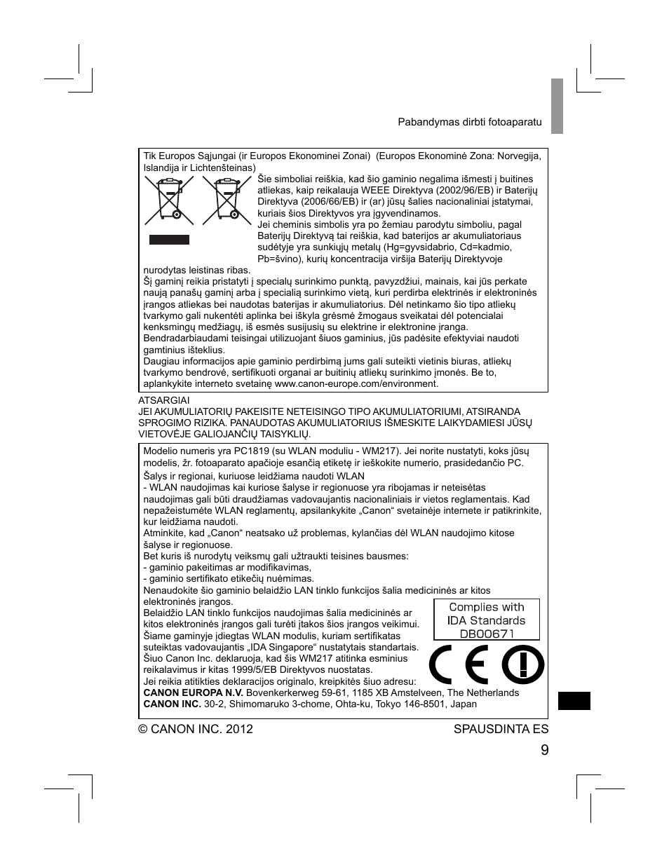 Canon PowerShot S110 User Manual | Page 137 / 148