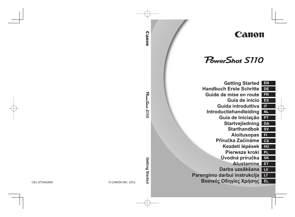 Canon PowerShot S110 User Manual | Page 148 / 148