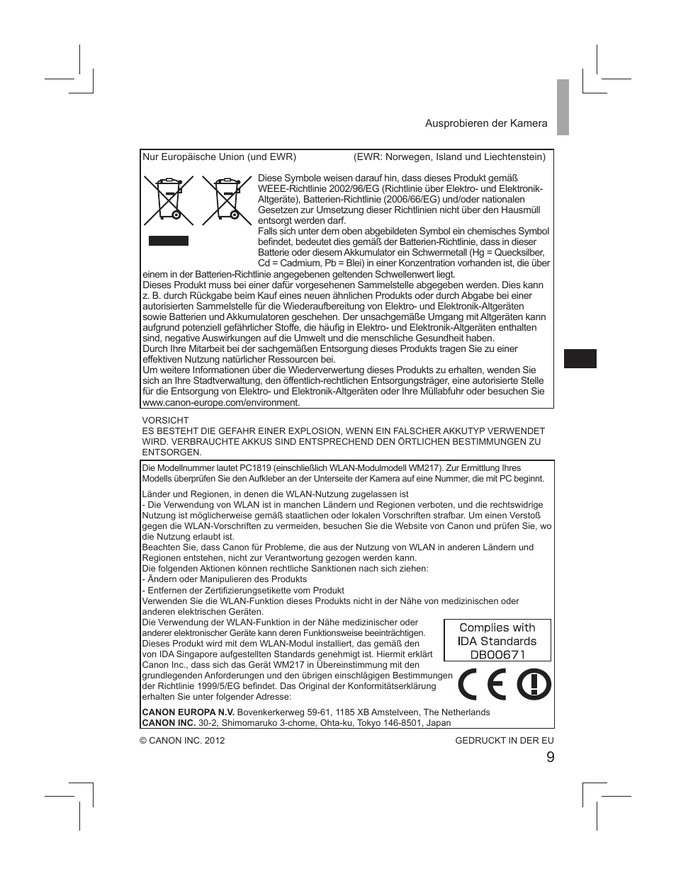 Canon PowerShot S110 User Manual | Page 17 / 148