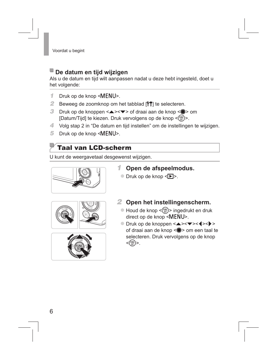 Taal van lcd-scherm | Canon PowerShot S110 User Manual | Page 46 / 148
