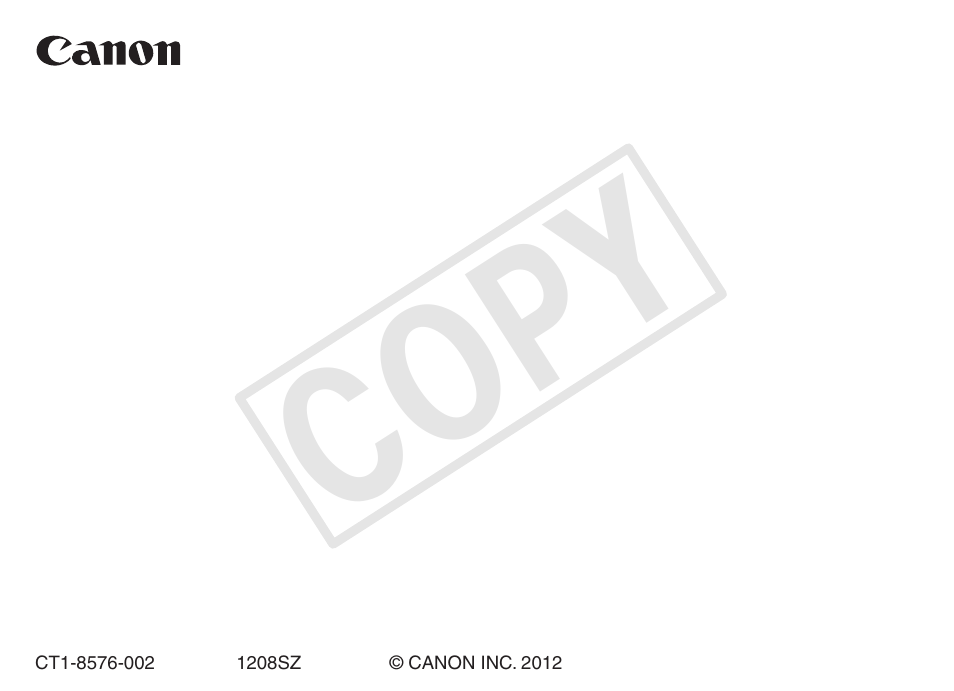Cop y | Canon EF 600mm f4L IS II USM User Manual | Page 23 / 23
