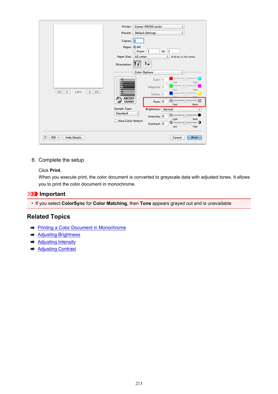 Canon PIXMA iP8750 User Manual | Page 213 / 406