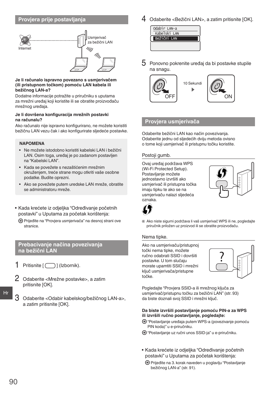 Na bežični lan provjera usmjerivača | Canon i-SENSYS MF4780w User Manual | Page 90 / 120