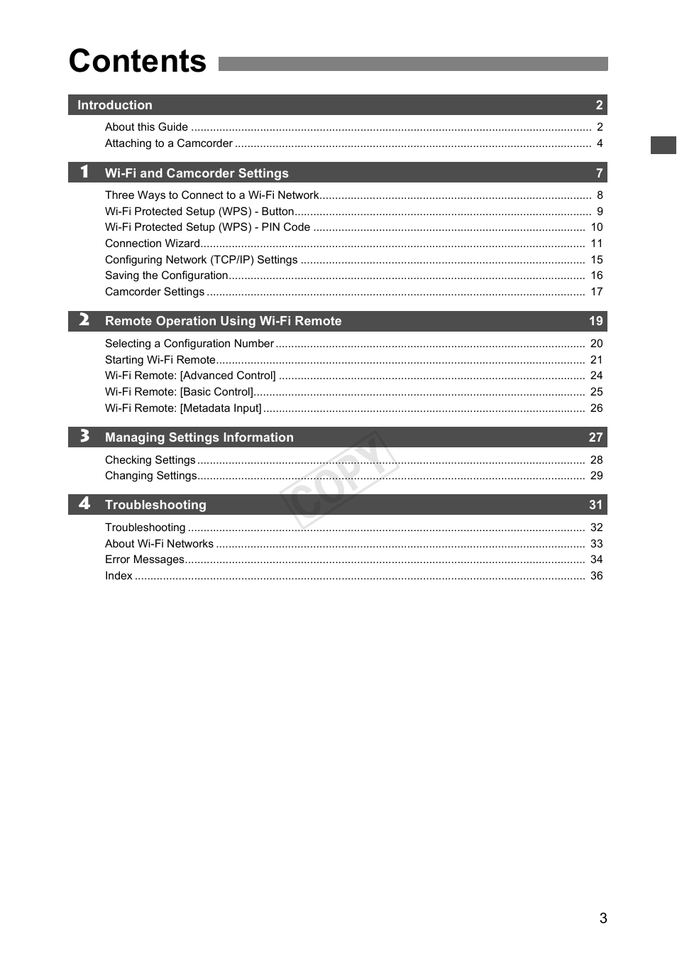 Canon EOS C500 PL User Manual | Page 3 / 38