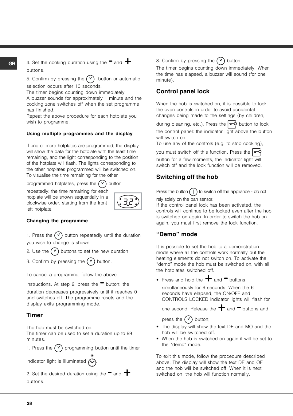 Hotpoint Ariston KIO 744 DD Z User Manual | Page 28 / 56