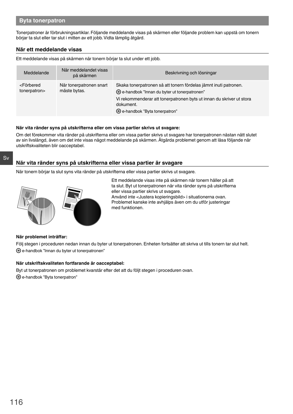 Byta tonerpatron | Canon i-SENSYS MF6180dw User Manual | Page 116 / 292