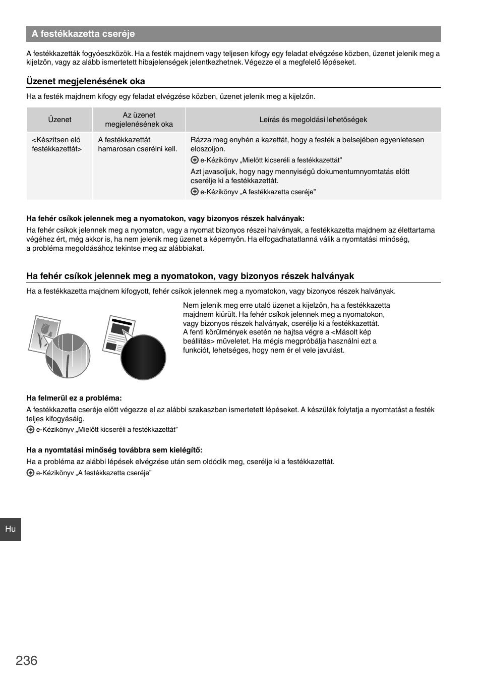 A festékkazetta cseréje | Canon i-SENSYS MF6180dw User Manual | Page 236 / 292