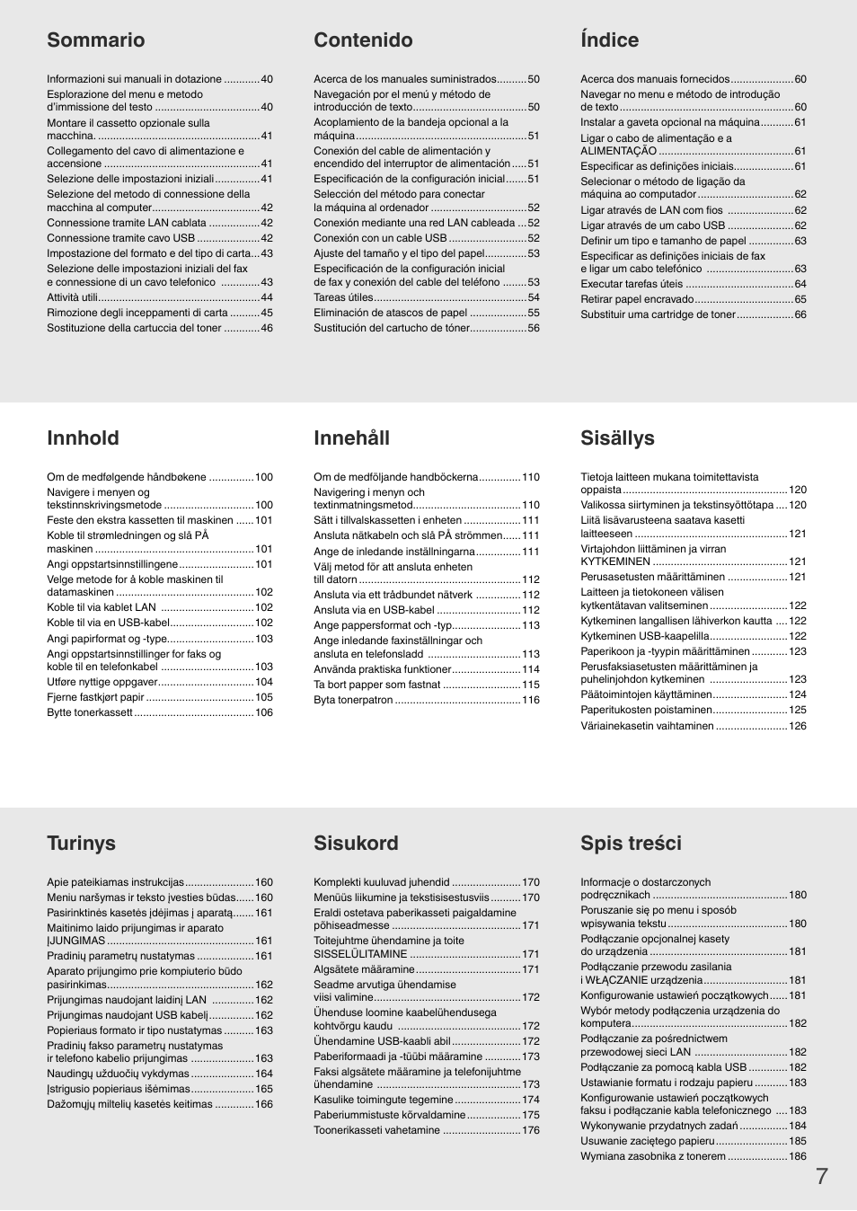 Canon i-SENSYS MF6180dw User Manual | Page 7 / 292