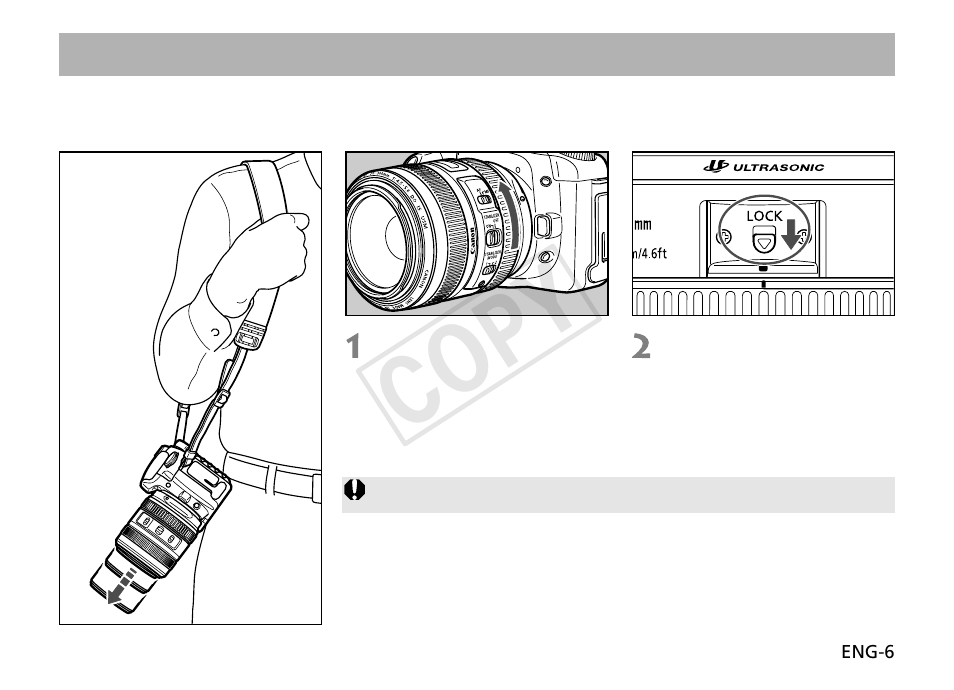 Cop y | Canon EF 70-300mm f4.5-5.6 DO IS USM User Manual | Page 7 / 15