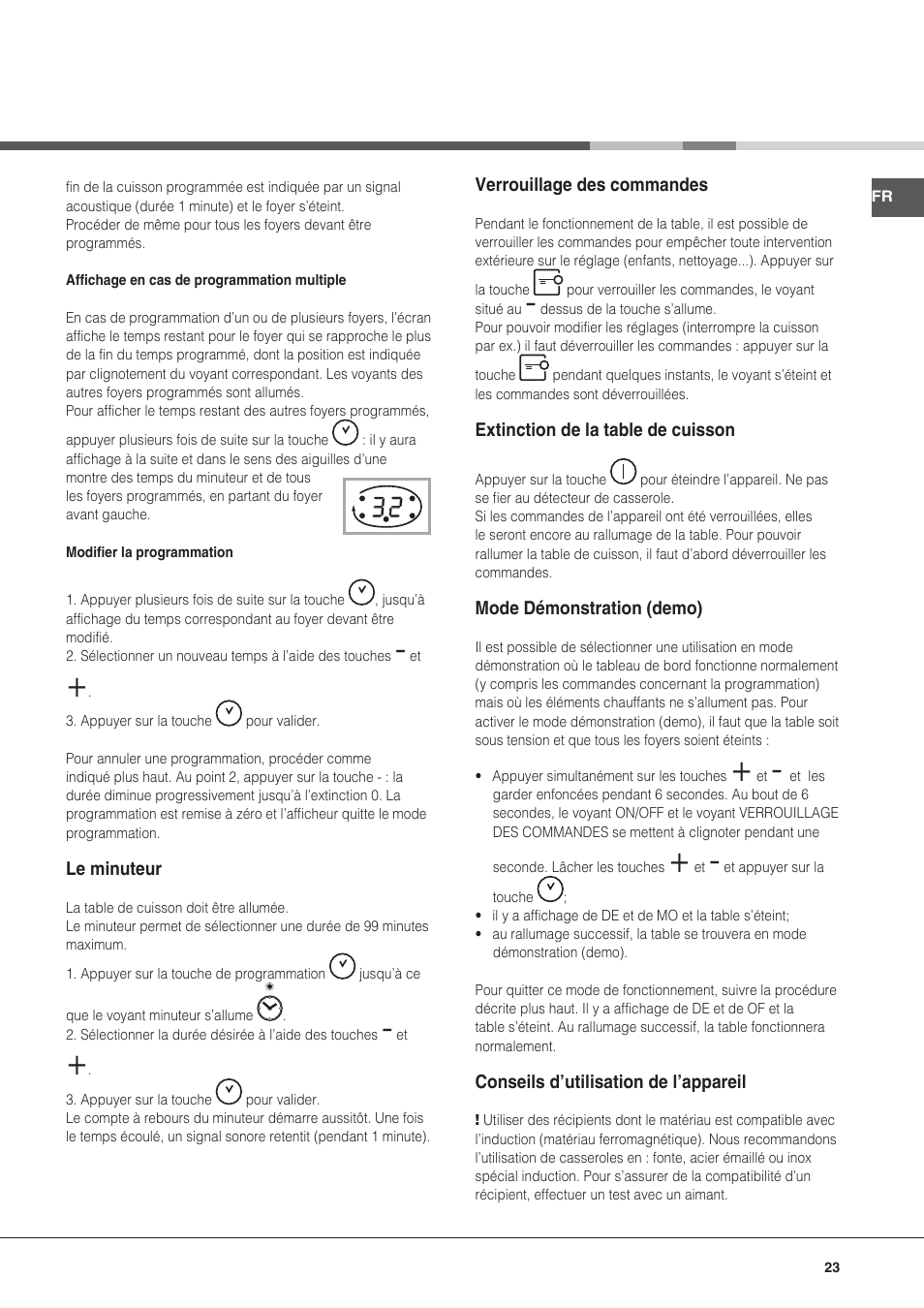 Hotpoint Ariston KIO 633 T Z User Manual | Page 23 / 84