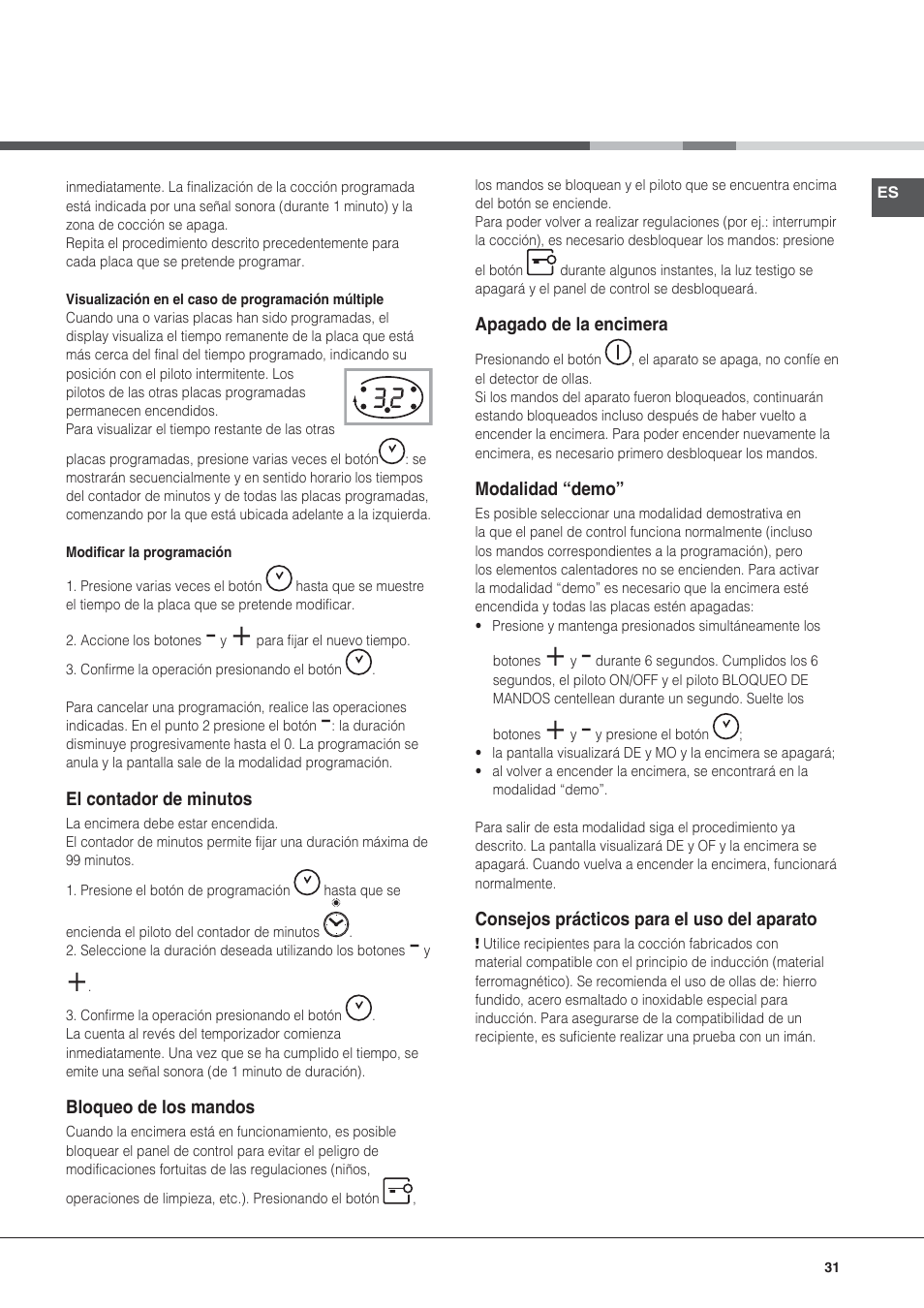 Hotpoint Ariston KIO 633 T Z User Manual | Page 31 / 84