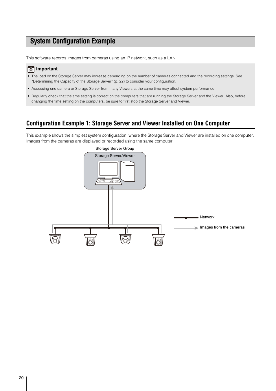 System configuration example | Canon RM-Software User Manual | Page 20 / 138