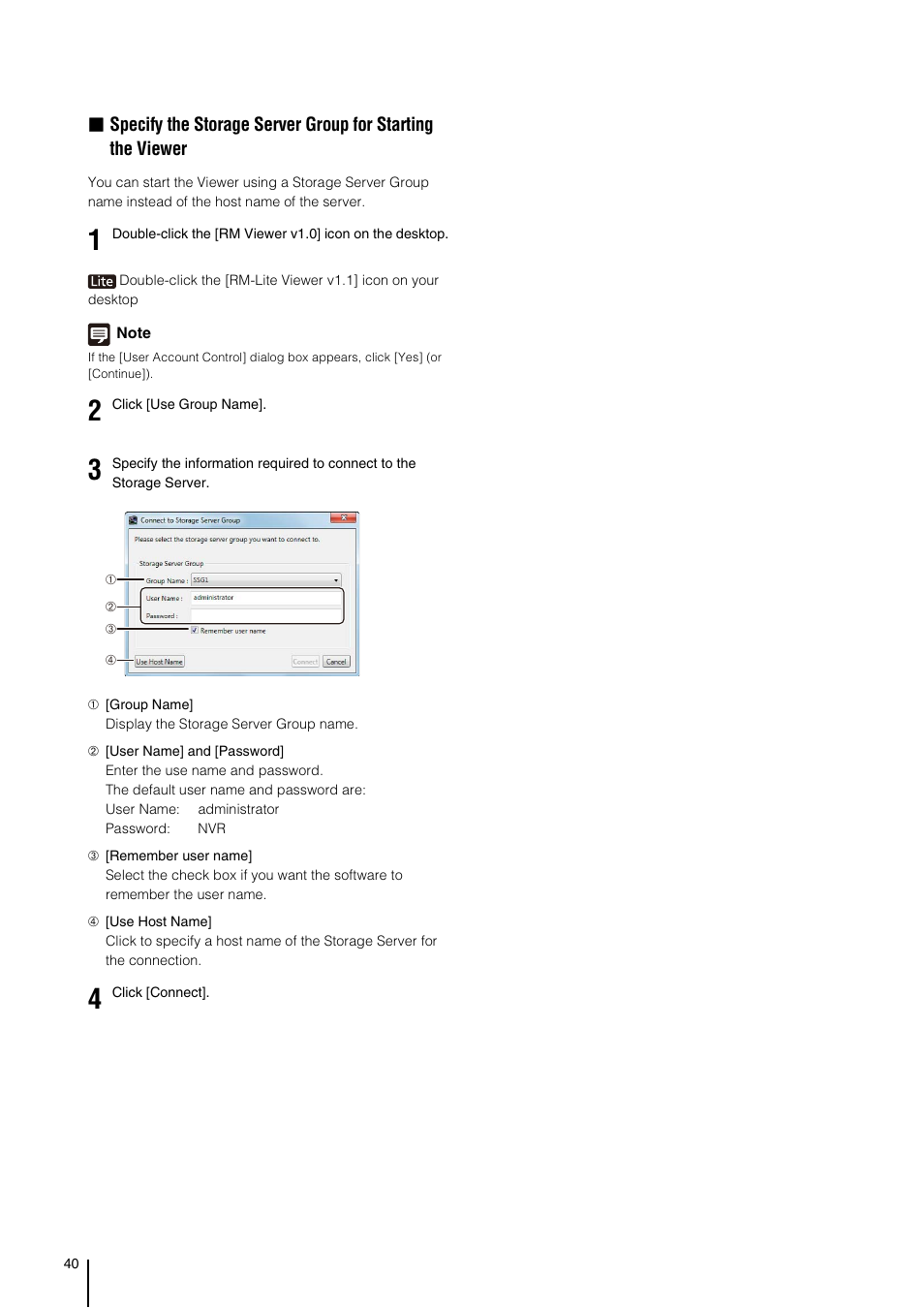 P. 40 | Canon RM-Software User Manual | Page 40 / 138