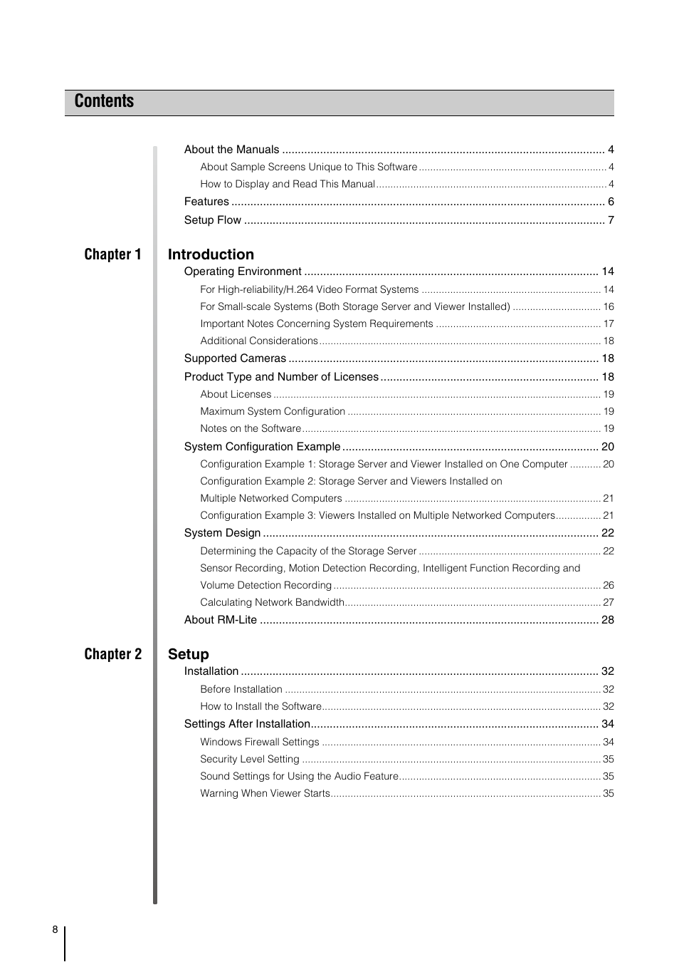 Canon RM-Software User Manual | Page 8 / 138