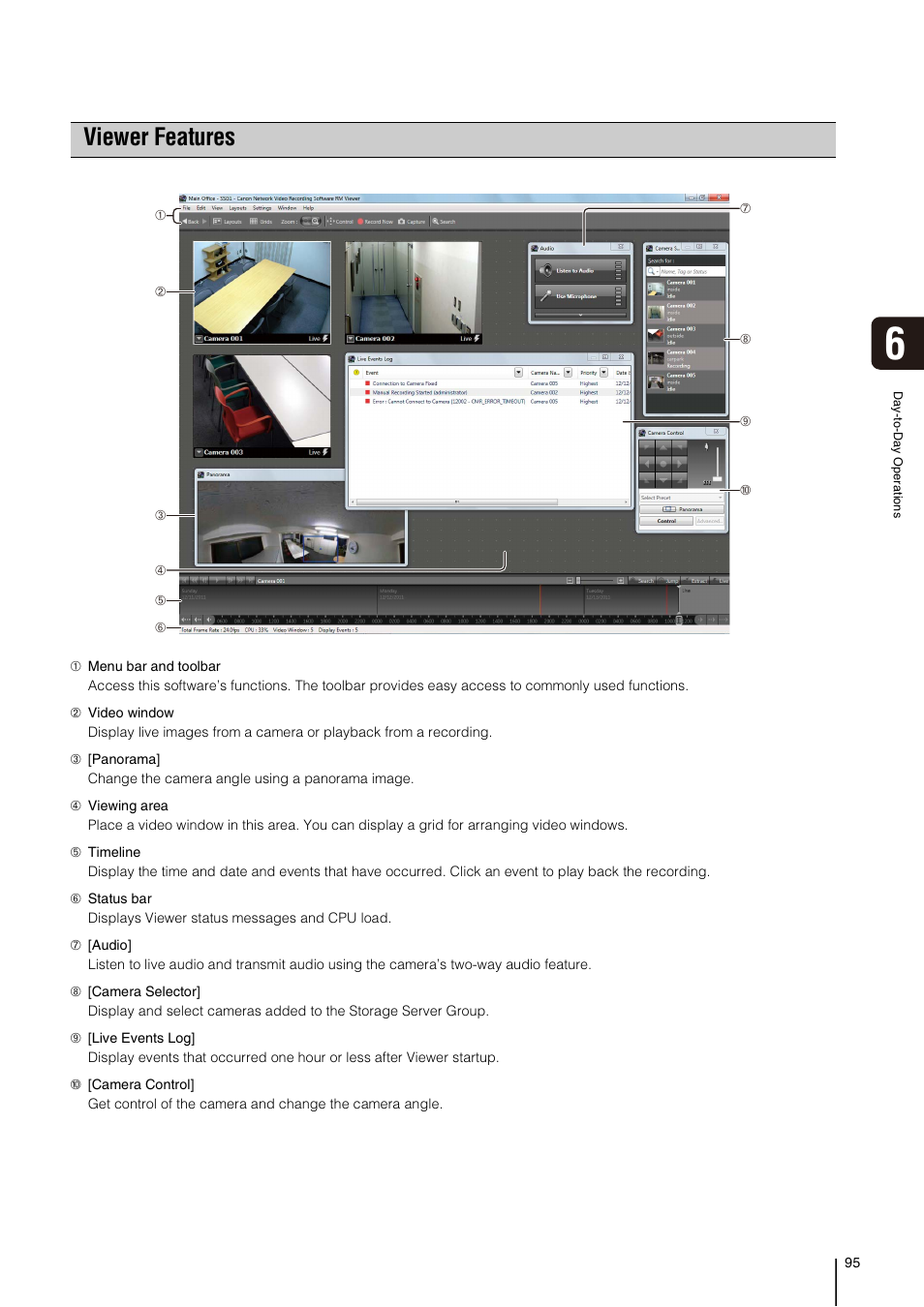 Viewer features | Canon RM-Software User Manual | Page 95 / 138