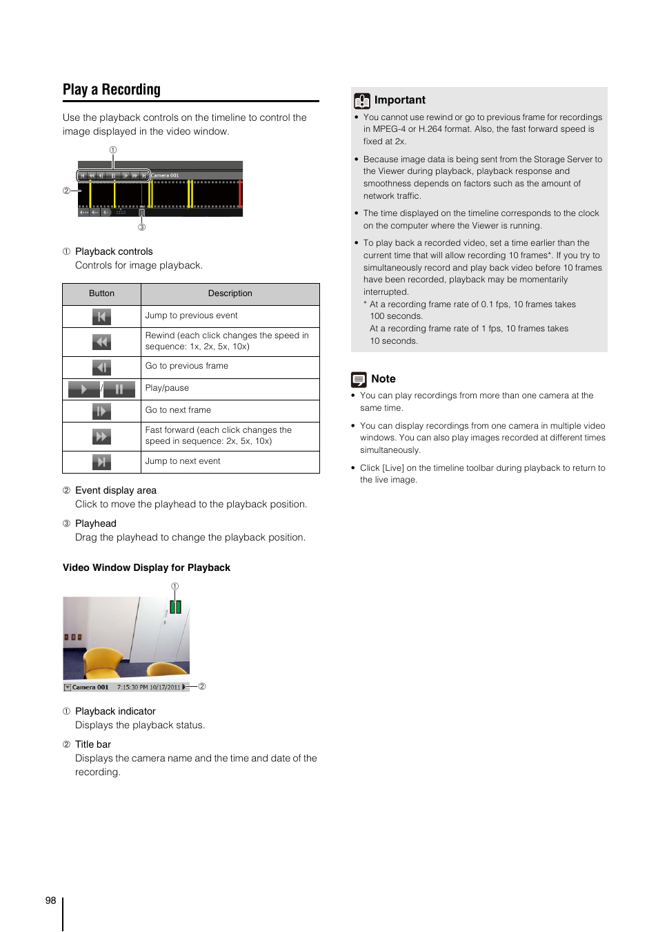 Play a recording, P. 98) | Canon RM-Software User Manual | Page 98 / 138