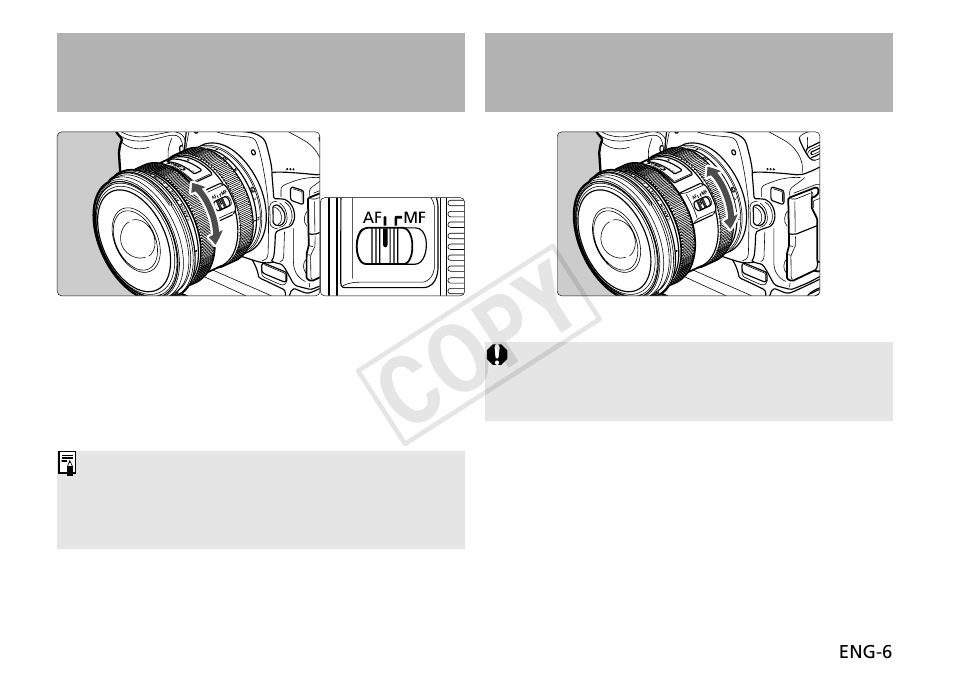 Cop y | Canon EF 8-15mm f4L Fisheye USM User Manual | Page 7 / 15
