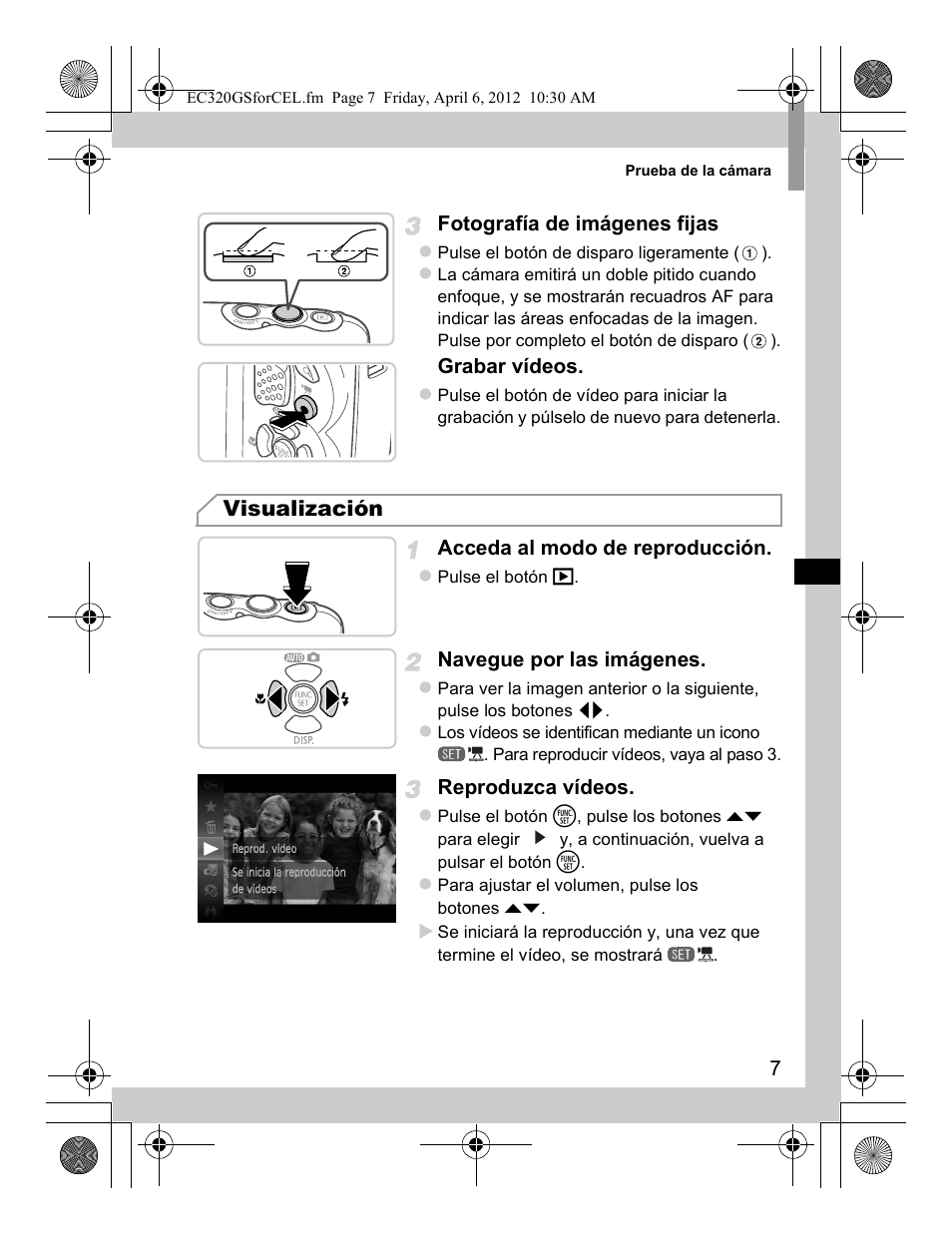 Visualización | Canon PowerShot D20 User Manual | Page 31 / 148