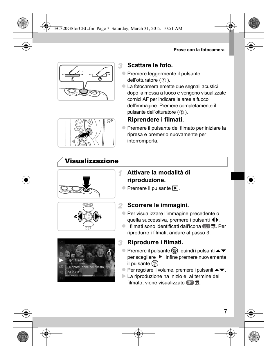 Visualizzazione | Canon PowerShot D20 User Manual | Page 39 / 148