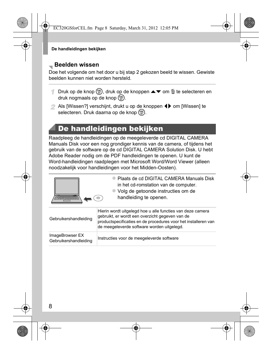 De handleidingen bekijken | Canon PowerShot D20 User Manual | Page 48 / 148