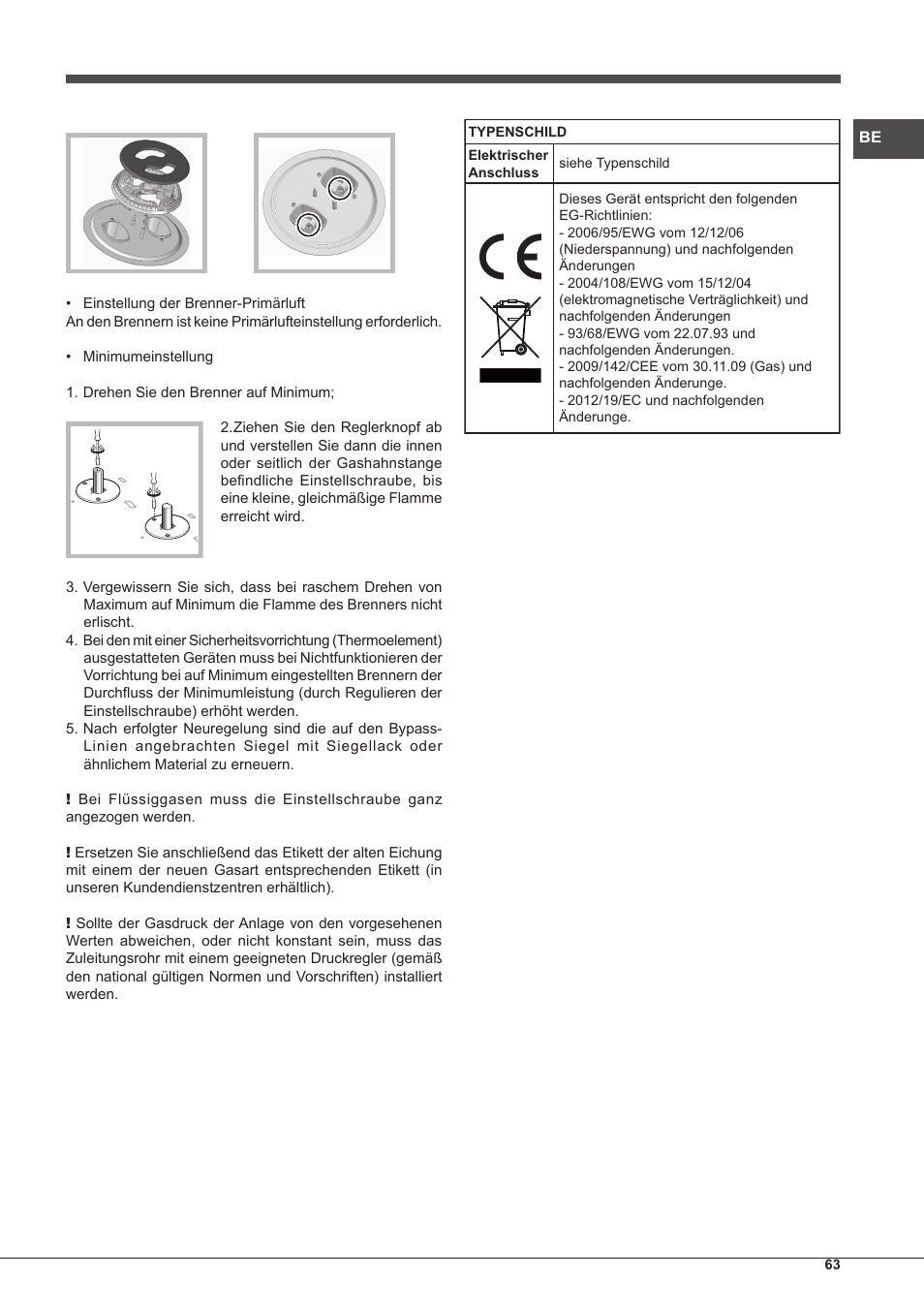 Hotpoint Ariston PC 640 T (AN) R-HA  EU User Manual | Page 63 / 88