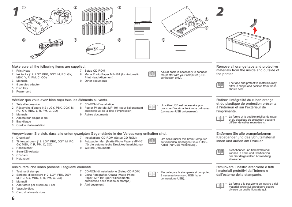 Canon PIXMA PRO-1 User Manual | Page 9 / 274