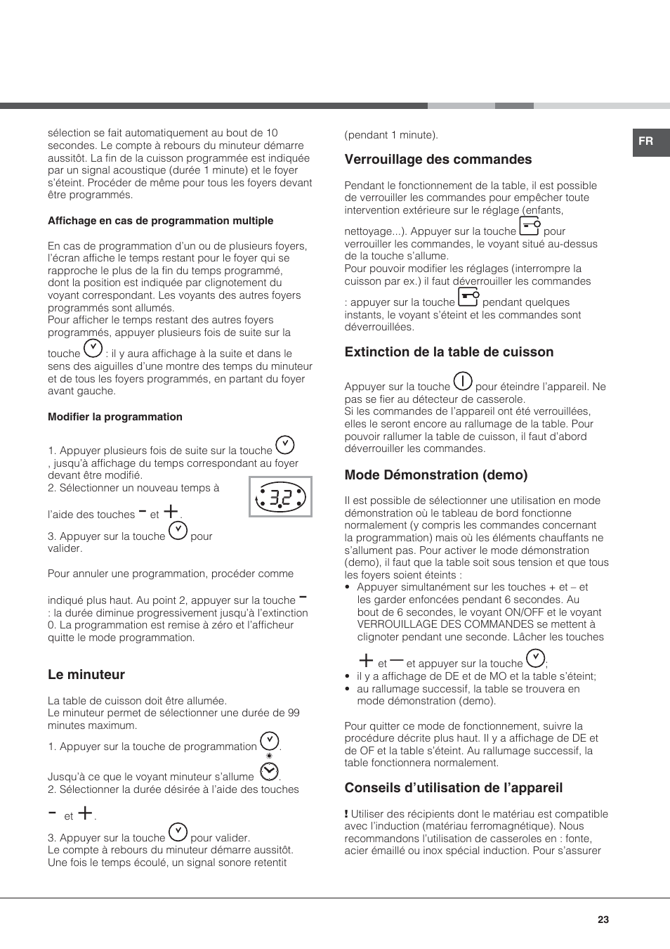 Hotpoint Ariston KIC 644 X User Manual | Page 23 / 84
