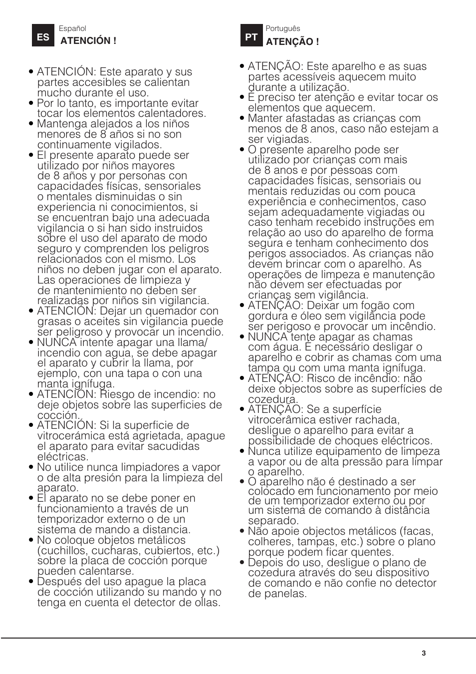 Hotpoint Ariston KIC 644 X User Manual | Page 3 / 84