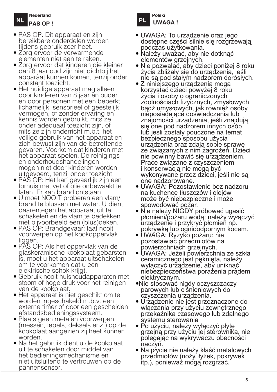 Hotpoint Ariston KIC 644 X User Manual | Page 5 / 84