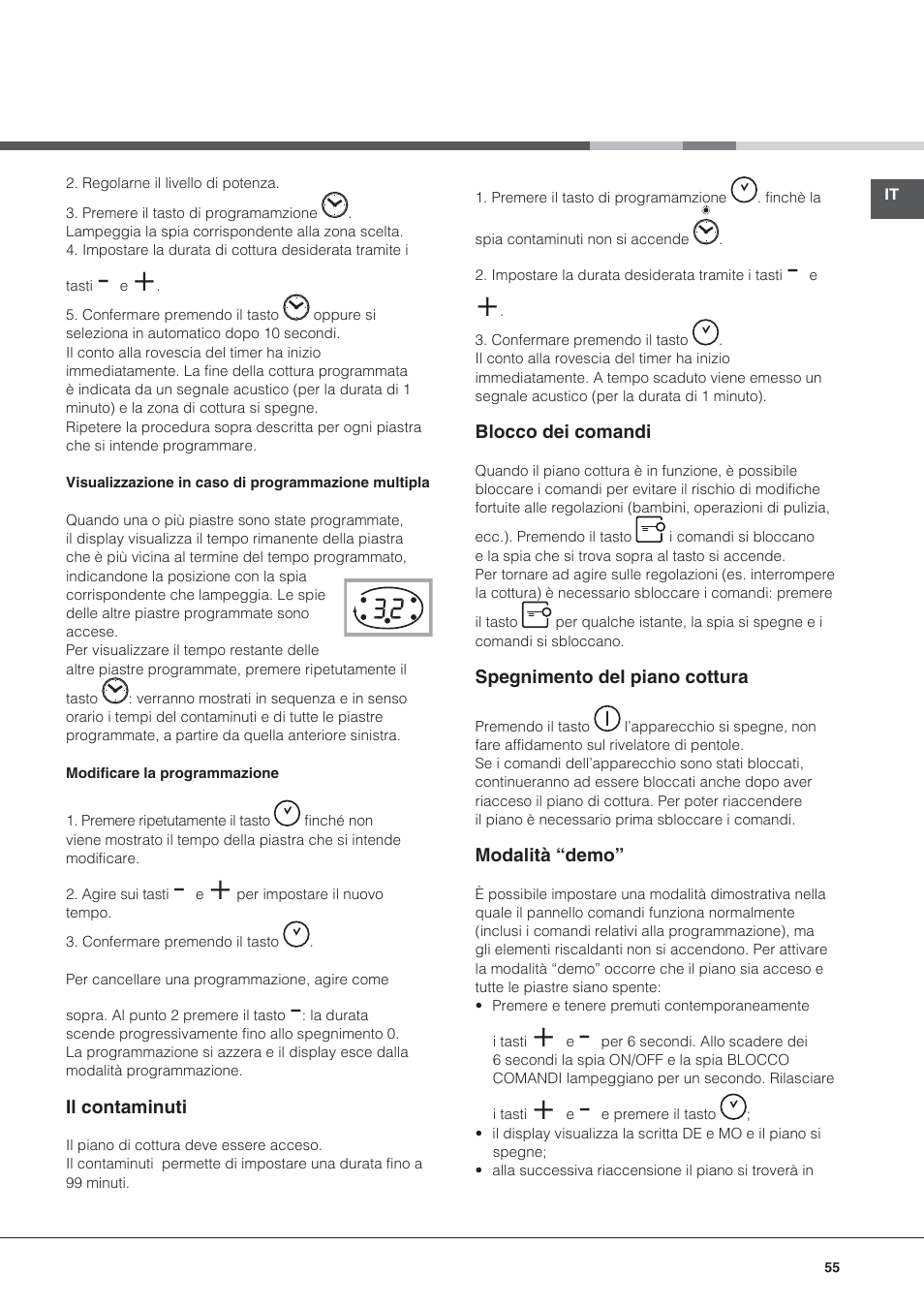 Hotpoint Ariston KIC 644 X User Manual | Page 55 / 84