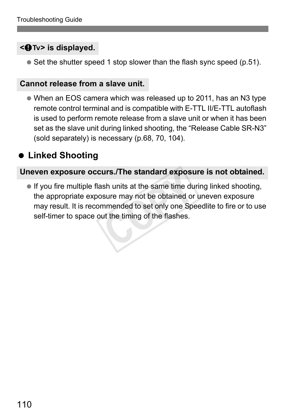 Cop y | Canon Speedlite 600EX-RT User Manual | Page 112 / 372