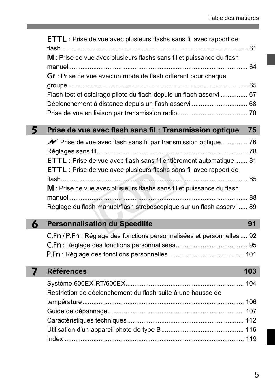 Cop y | Canon Speedlite 600EX-RT User Manual | Page 129 / 372