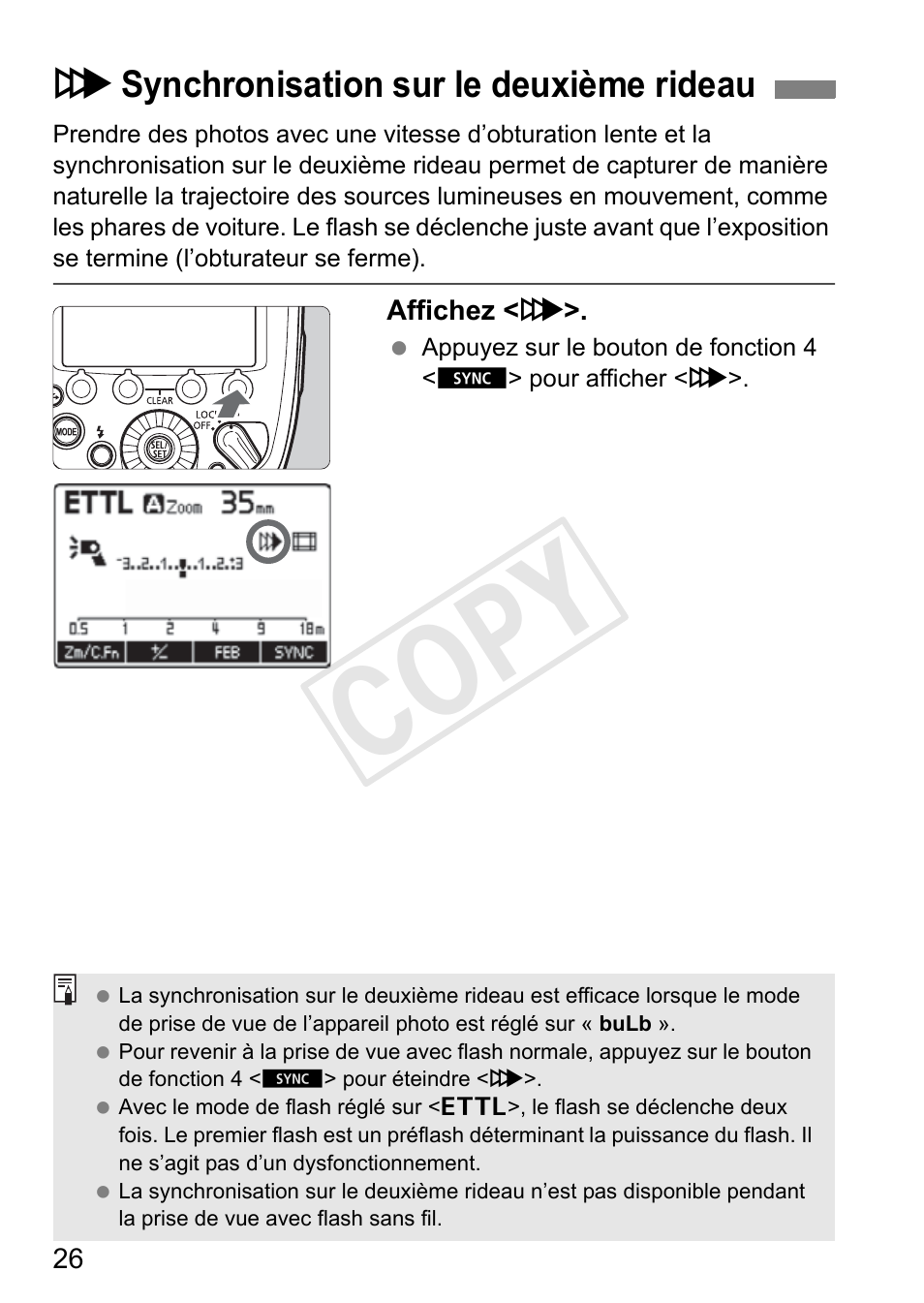 Cop y | Canon Speedlite 600EX-RT User Manual | Page 150 / 372