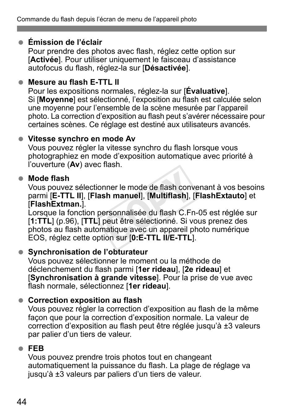 Cop y | Canon Speedlite 600EX-RT User Manual | Page 168 / 372