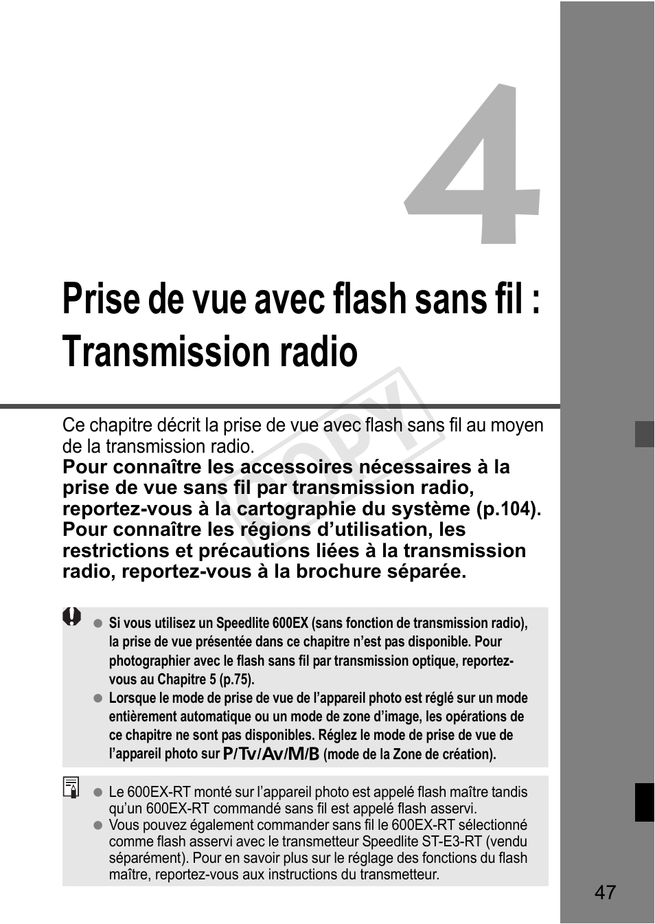 Cop y | Canon Speedlite 600EX-RT User Manual | Page 171 / 372