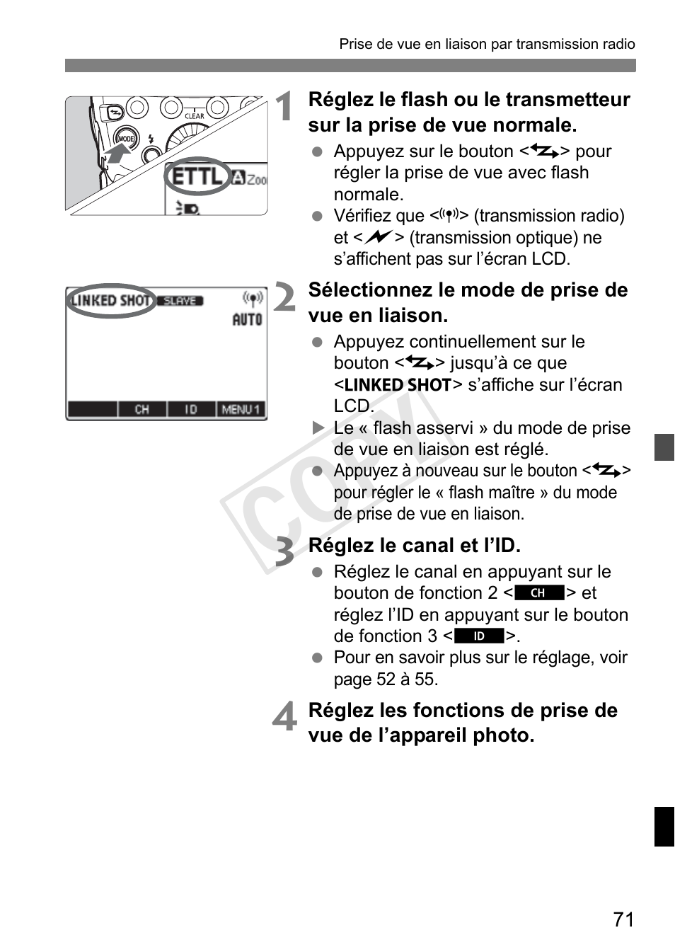 Cop y | Canon Speedlite 600EX-RT User Manual | Page 195 / 372