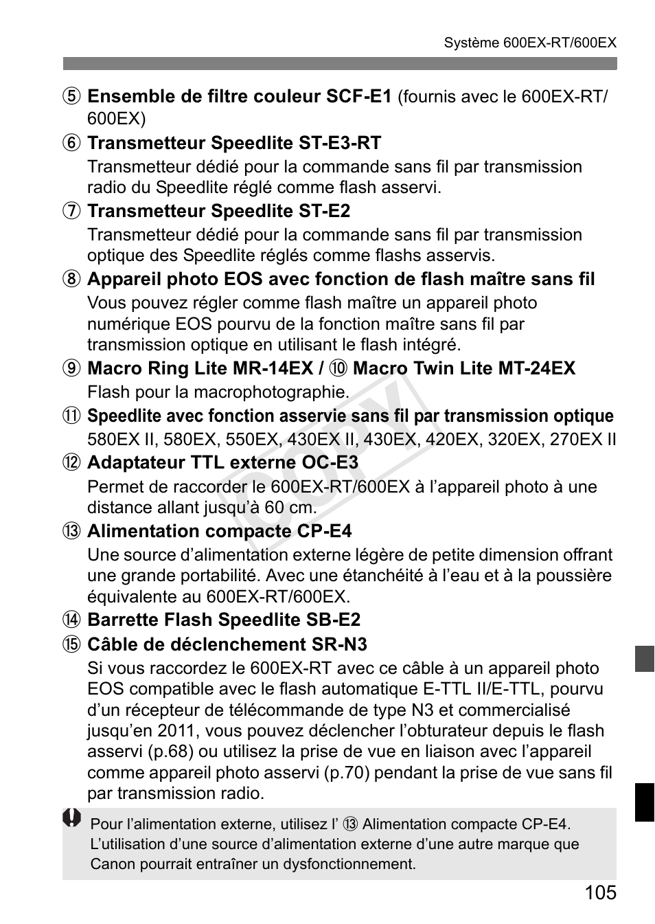 Cop y | Canon Speedlite 600EX-RT User Manual | Page 229 / 372