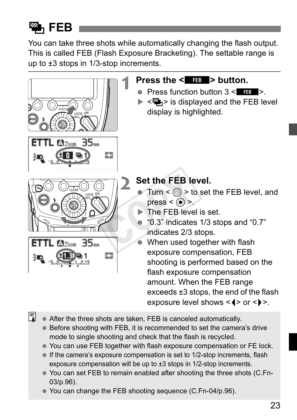 Cop y, G feb | Canon Speedlite 600EX-RT User Manual | Page 25 / 372