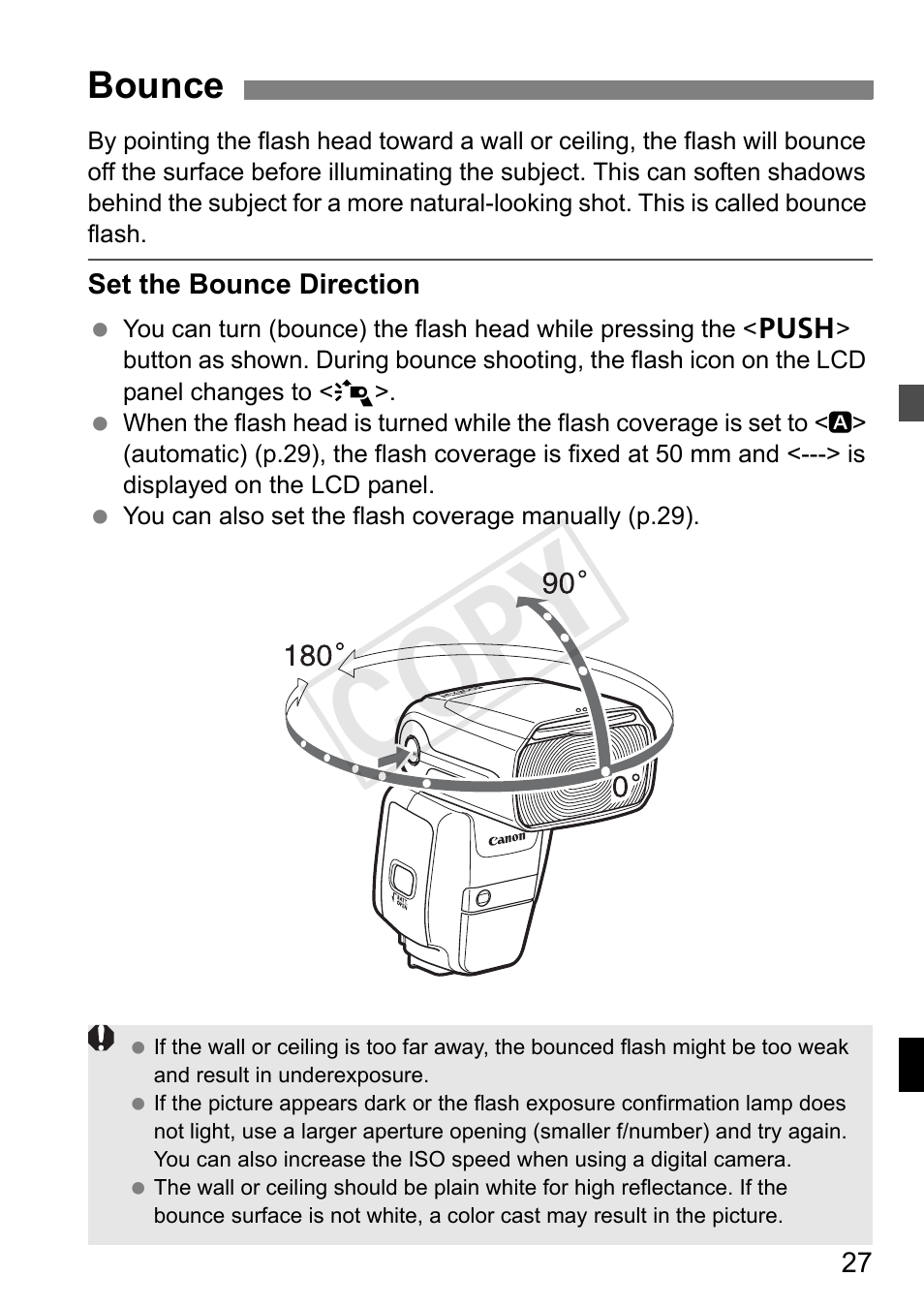 Cop y | Canon Speedlite 600EX-RT User Manual | Page 29 / 372