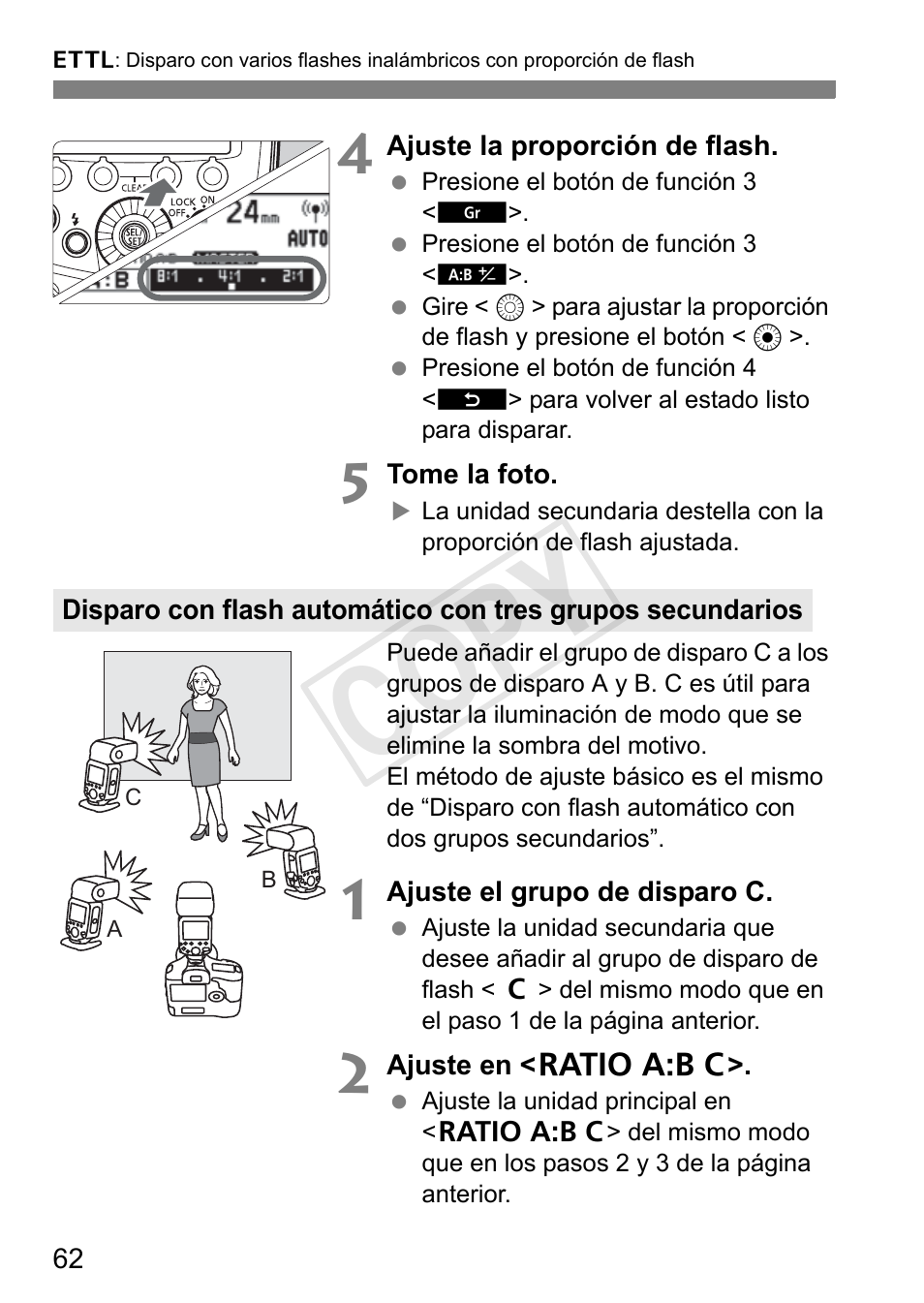 Cop y | Canon Speedlite 600EX-RT User Manual | Page 308 / 372