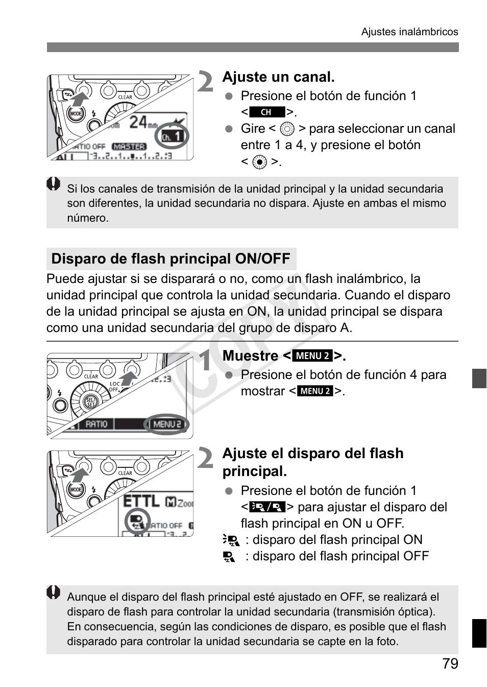 Cop y | Canon Speedlite 600EX-RT User Manual | Page 325 / 372